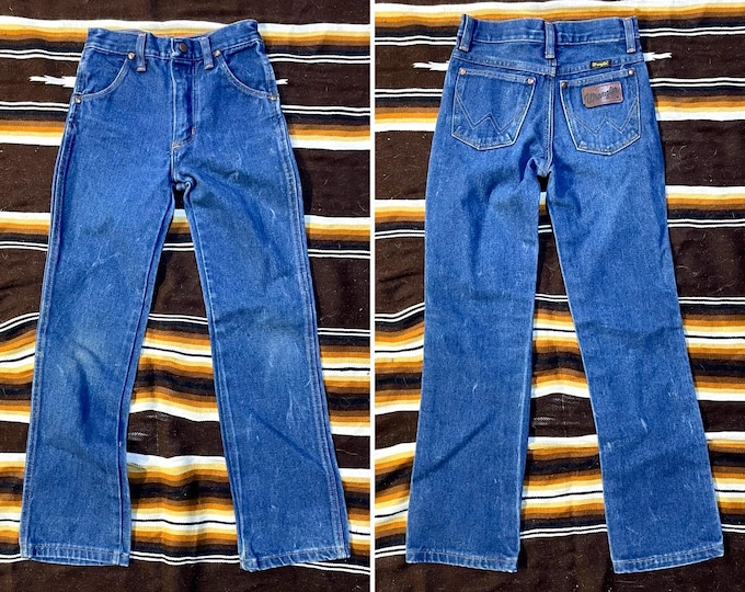 Kids’ Vintage 1970 Wrangler Blue Denim size 10