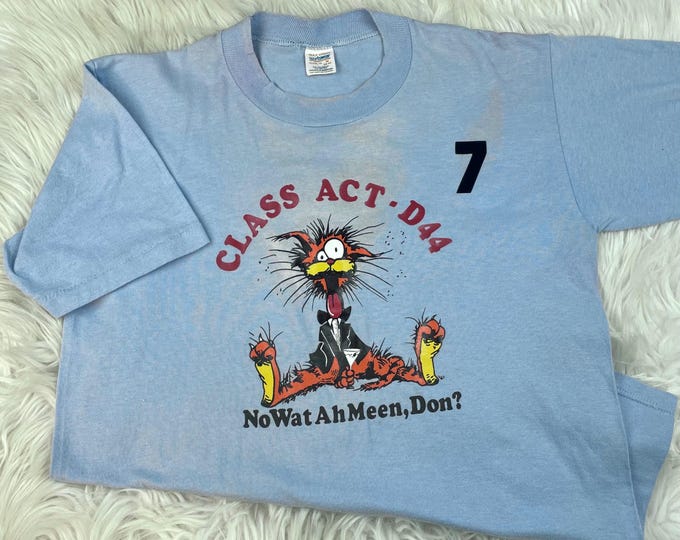 Vintage 1980 Class Act D44 Shirt