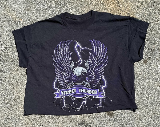 The “Street Thunder” Vintage Graphic Top