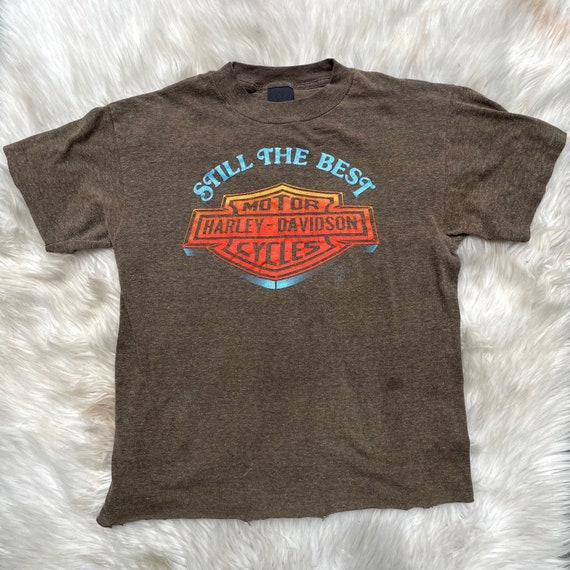 Vintage 1986 3D Emblem Harley Davidson Still the Best Shirt - Etsy 