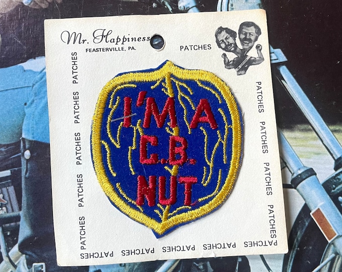 Vintage I’m A CB Nut Trucker Patch