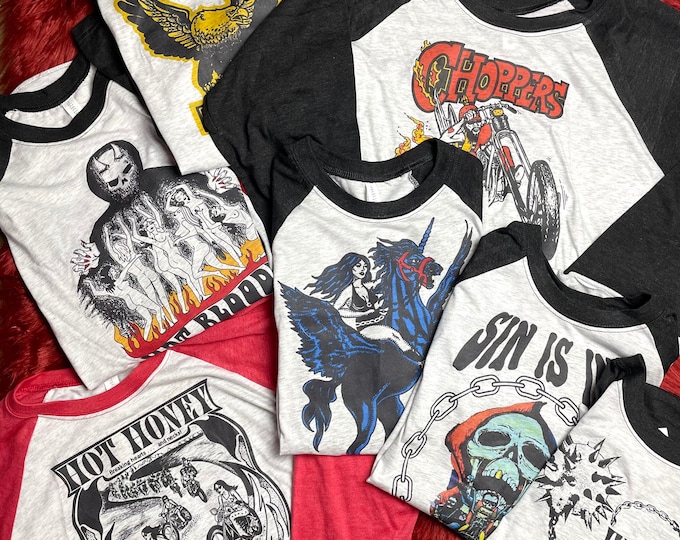 Raglan With Vintage Inspired Graphic