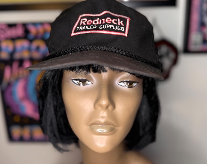 Vintage 1990 2000 Redneck Trailer Supplies Hat