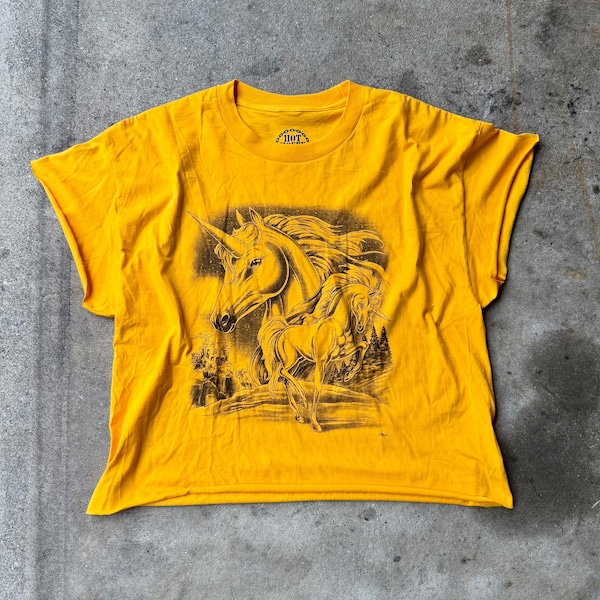 The “Unicorns Forever” Vintage Graphic Top