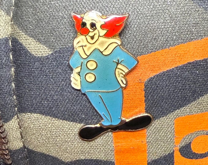 Bozo Vintage 1990 Lapel Pin