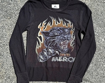 The “No Mercy” Vintage Panther Graphic Top