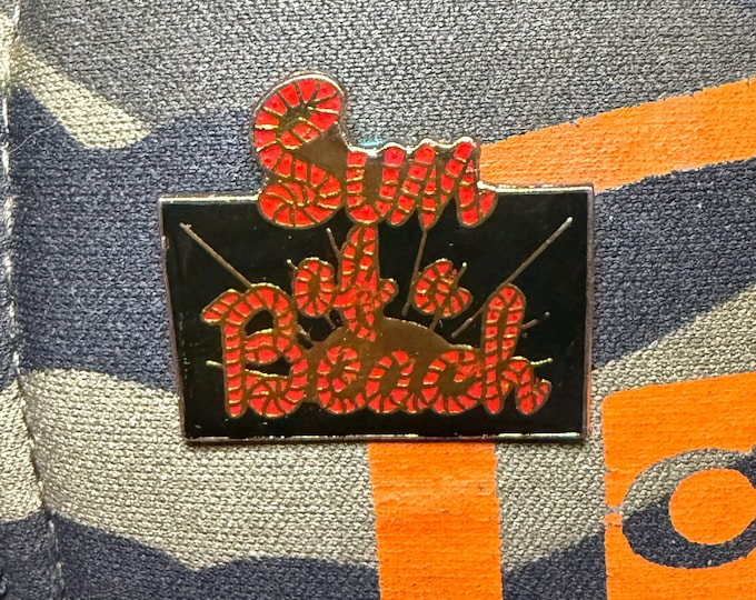 Sun of a Beach Vintage 1990 Lapel Pin