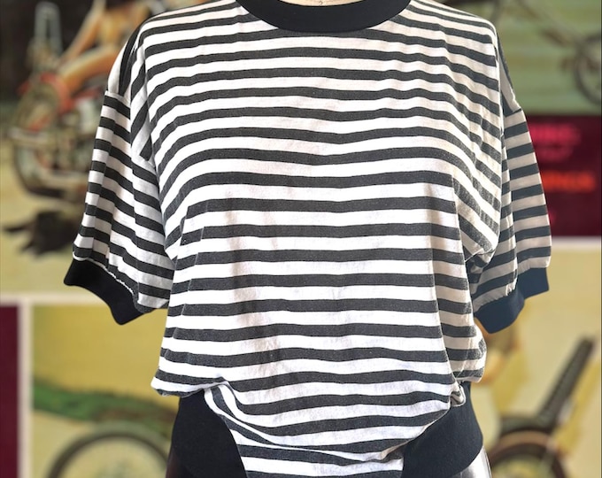 Vintage 1980 Striped Shirt