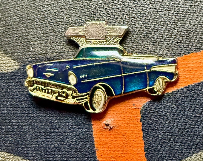 Chevy Drop Top Vintage 1990 Lapel Pin