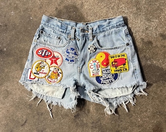 Vintage Levi’s 501 Denim Shorts 28” Waist