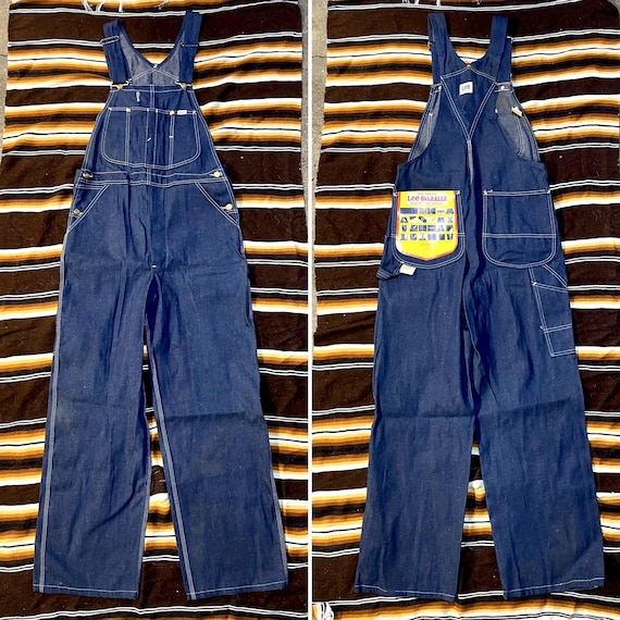 60s USA製 Lee オールインワン Vintage Vintage 1950 1960 Lee Jeans Denim Union Made Overalls NOS 36x34 - Etsy