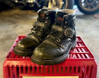 Harley Davidson Leather Riding Boots size women’s 6.5