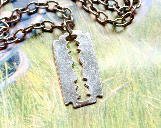 The “Living After Midnight” Vintage 90’s Charm Chain Necklace