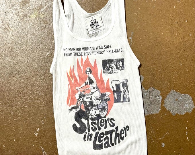 Leather Sisters Vintage Inspired Ribbed Tank