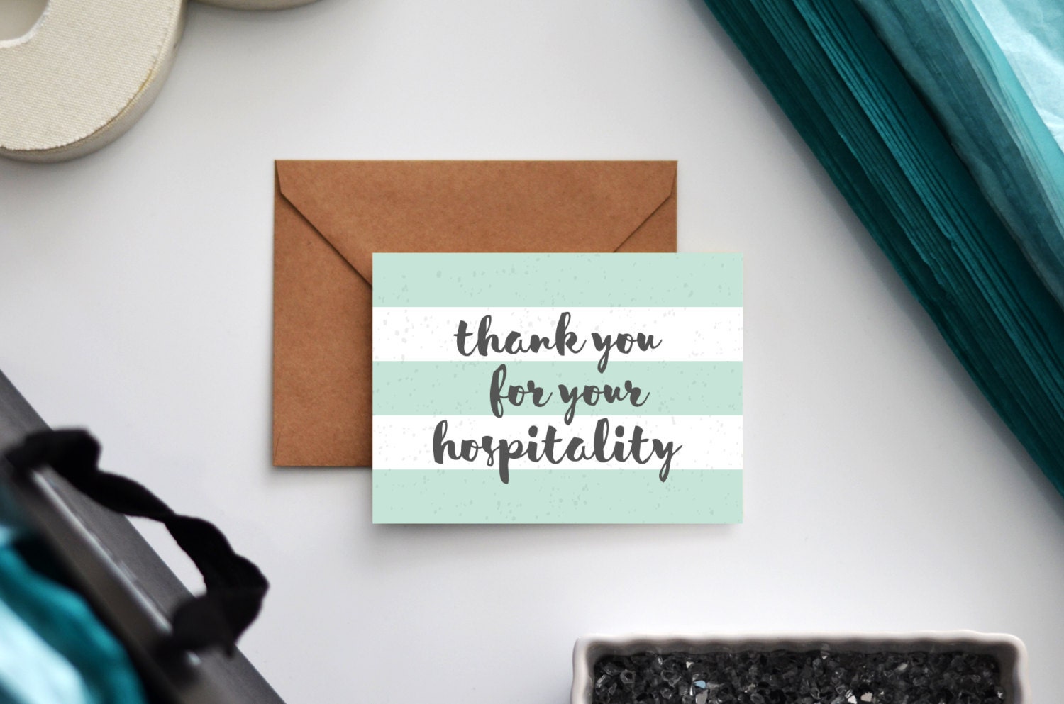 Thank You for Your Hospitality Etsy