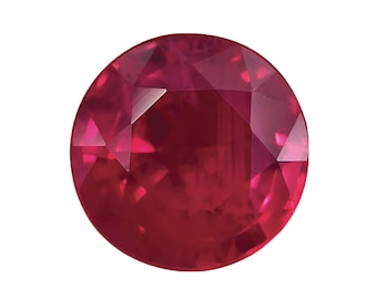 Ruby Round 1.15mm, Faceted Ruby, Ruby Brilliant, Ruby Red, Loose Ruby, Loose Gemstones, Ruby Round, Natural Ruby, Burma Ruby, Gems
