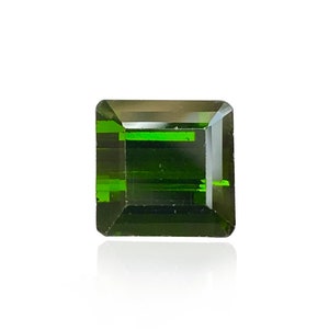 Green Tourmaline Emerald-Cut 5.42 CT, Emeraldcut, Tourmaline, Green Tourmaline, Green Gemstone, Tourmalines, Vibrant, Faceted Gemstones, Gem