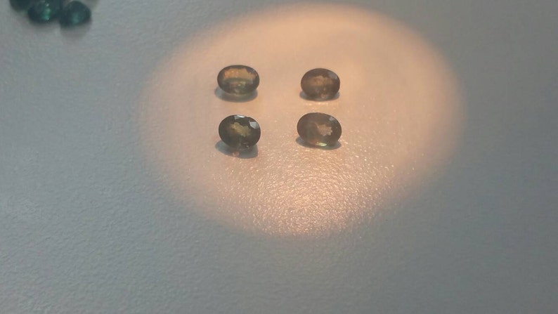 thumbnail image 2 of Oval Lab-Created Alexandrite And Diamond Accent Bypass Swirl Shank Ring In 10K W 2 of 10