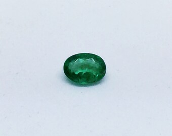 Zambia Emerald Oval 7x5mm Nice Luster Great Brilliance Excellent Color