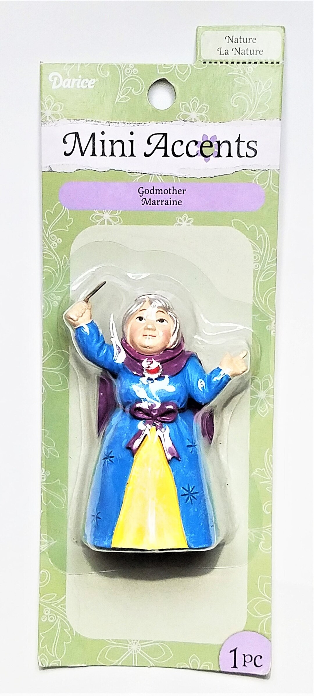 SMALL CANVAS CLUTCH FAIRY GODMOTHER