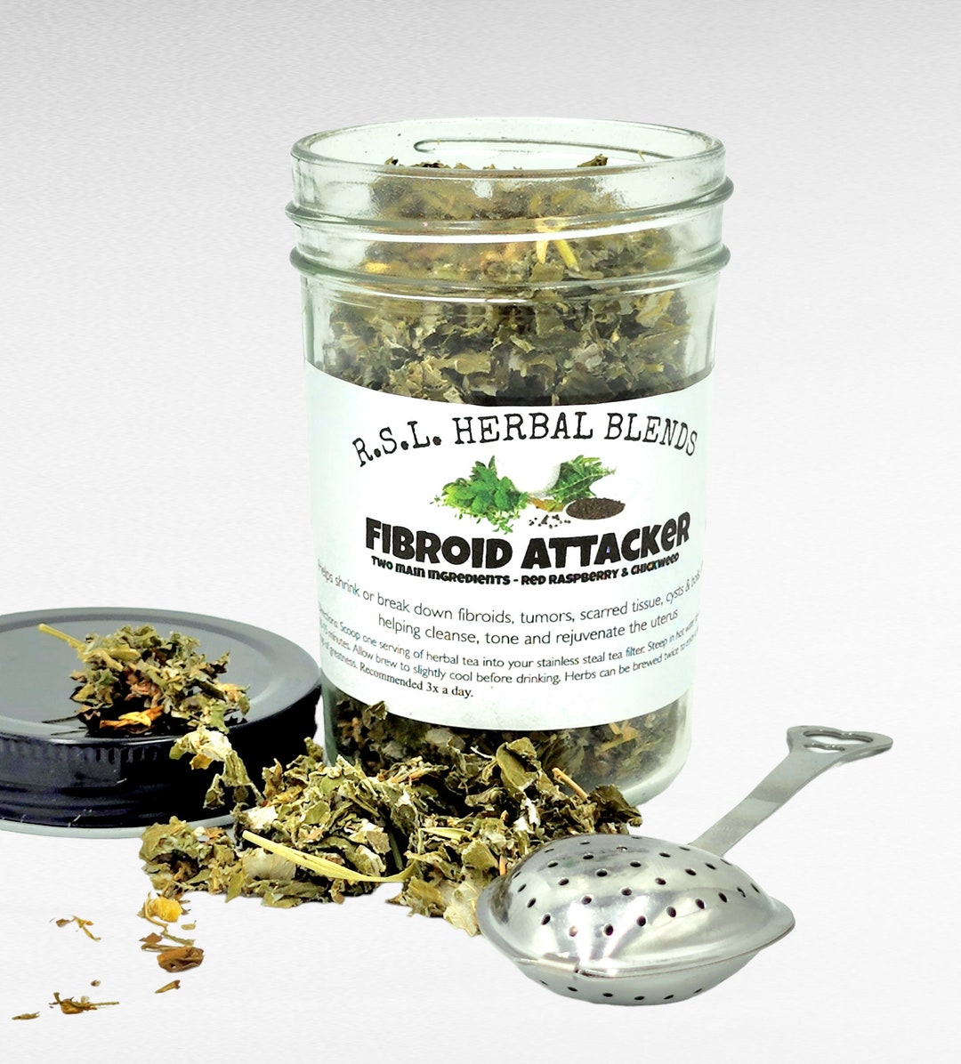 Fibroid Attacker Herbal Tea Fibroid Tea Fibroids Pcos Etsy