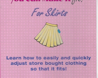You Can Make It Fix for Skirts DVD Instructional Information