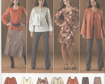 Tunic Top, Pants, Skirt Sewing Pattern, Simplicity 2766 Ladies Sewing Pattern