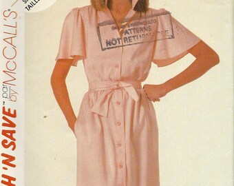 Stitch& Save McCalls Ladies Dress Pattern #9512
