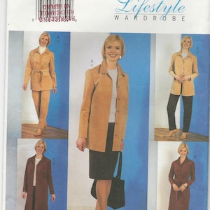 Pant, Jacket ,Skirt Suit,Butterick Lifestyle Wardrobe Ladies Pattern 3650
