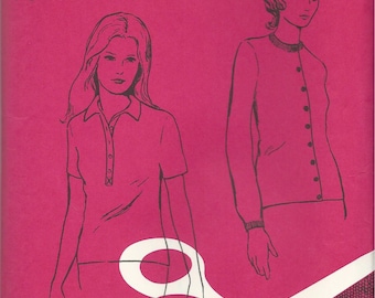 Basic Knit Pattern Women's top, T-shirt or sweater Number 102