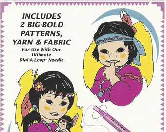 Punch Kit for the materials to create this item, fabric, transfer and yarn as required