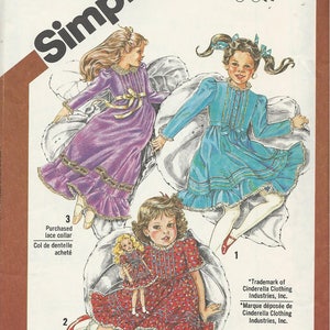 Simplicity 5354 Toddler&#39;s Cinderella Dress for Size 1