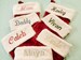 liquidation sale ,Old Fashion Monogrammed Plush Red & White Christmas Stockings ,fast shipping Embroidered  Christmas Stocking monogrammed 