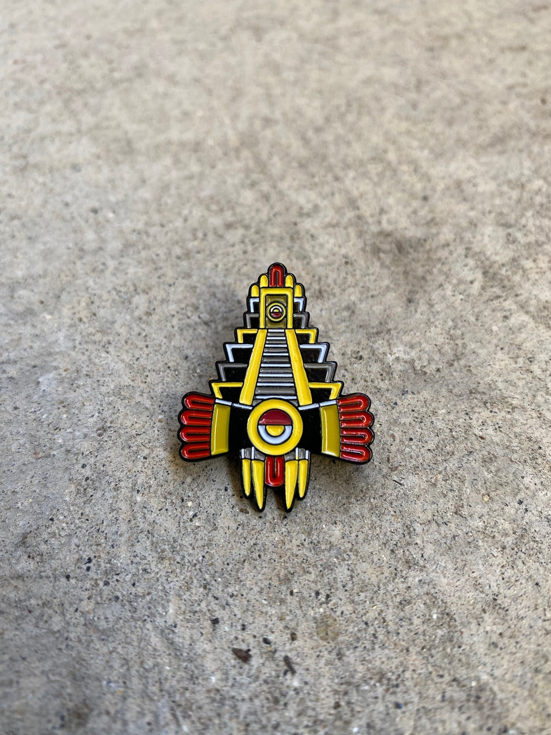 Temple Pin - Etsy
