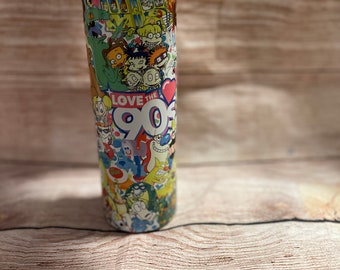 Love the 90's 20oz Tumbler - Etsy