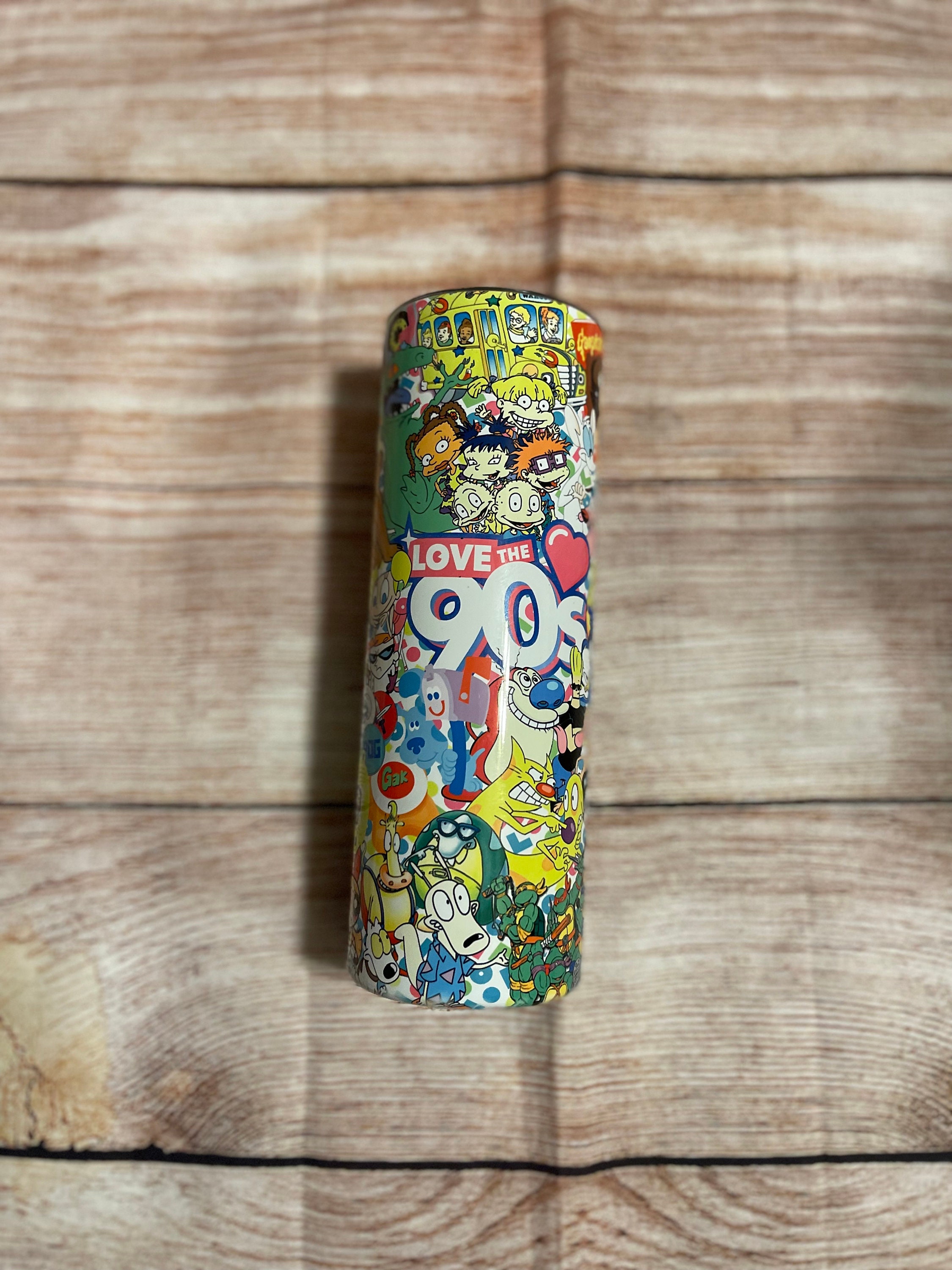 Love the 90's 20oz Tumbler - Etsy