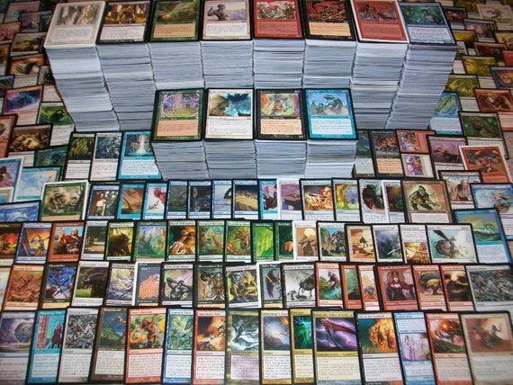 100 RANDOM Magic: The Gathering MTG Cards English NM All different