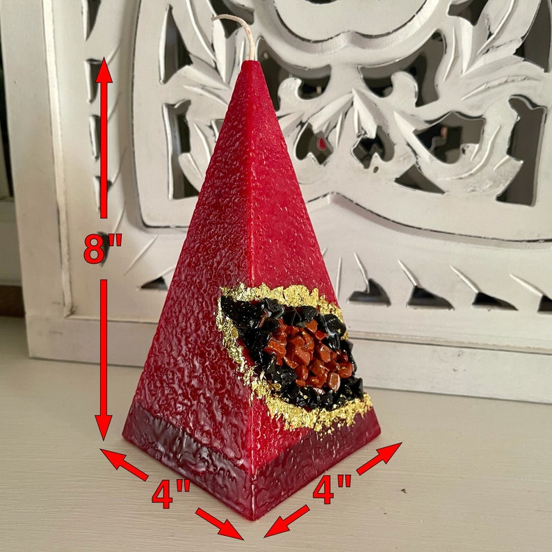 Bild1c58115d24b7faf7eec433d02b33dc60orgonite Pyramid Root Muladhara Chakra 4cm