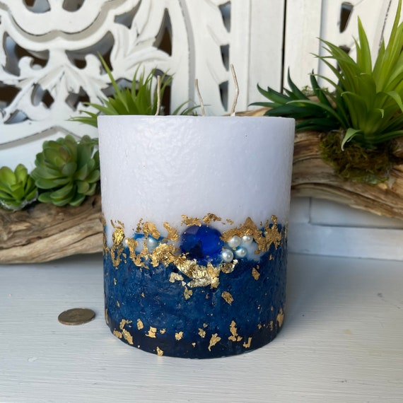 Artisan Three Wick Round Pillar Candle