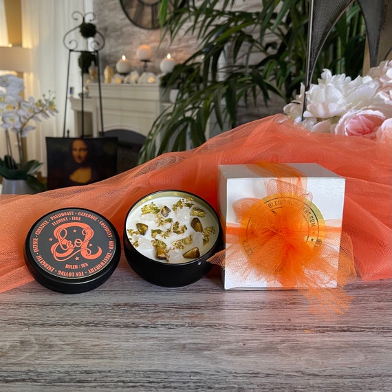 Leo Zodiac Soy Candle - 8 ounces