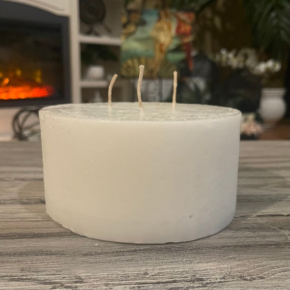 3 Inch Small Three Wick Pillar Candle