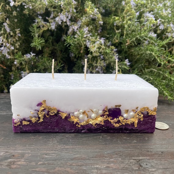 Small Artisan Loaf Candle Three Wick