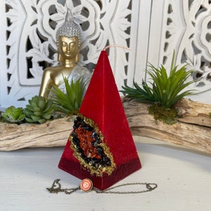 Bild1c58115d24b7faf7eec433d02b33dc60orgonite Pyramid Root Muladhara Chakra 4cm