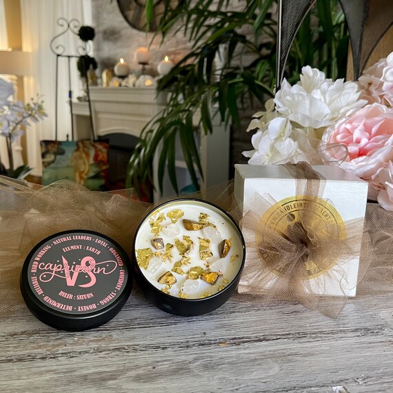 Capricorn Zodiac Soy Candle - 8 ounces