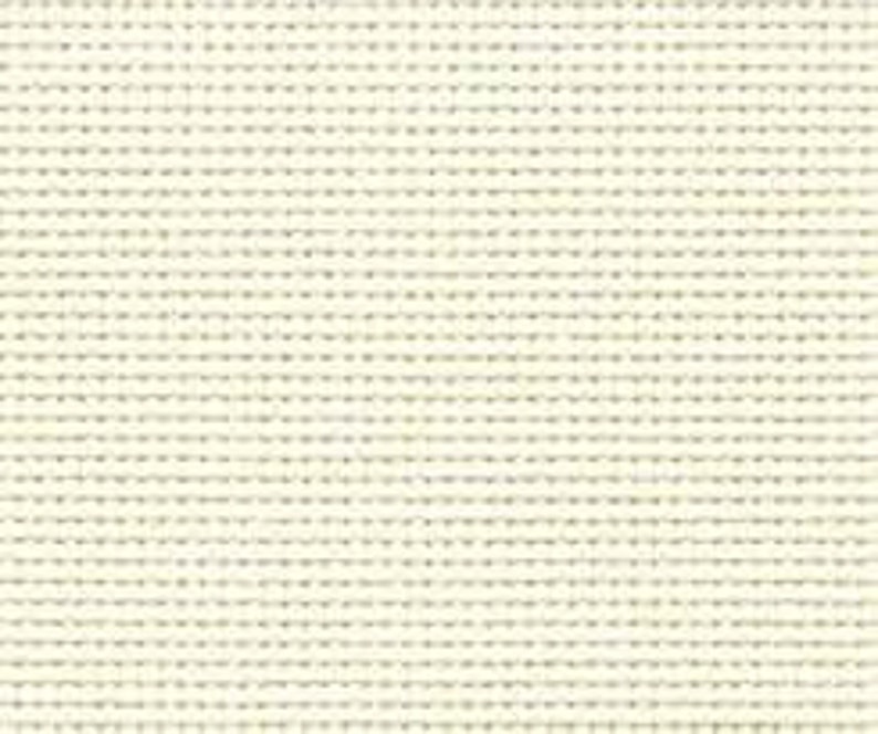 14 hole Aida cream Aida cross stitch fabric sold by the meter Etsy