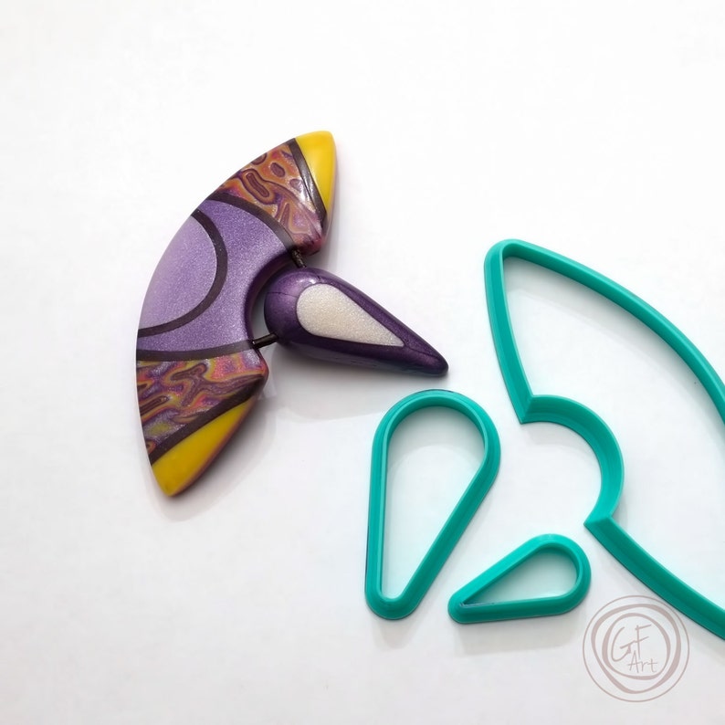 Cutters set 36. Clay Cutter. G.F.Art Tools Clay Cutter. Clay Etsy