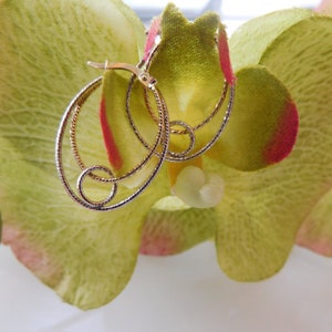 10k yellow gold hoop earrings