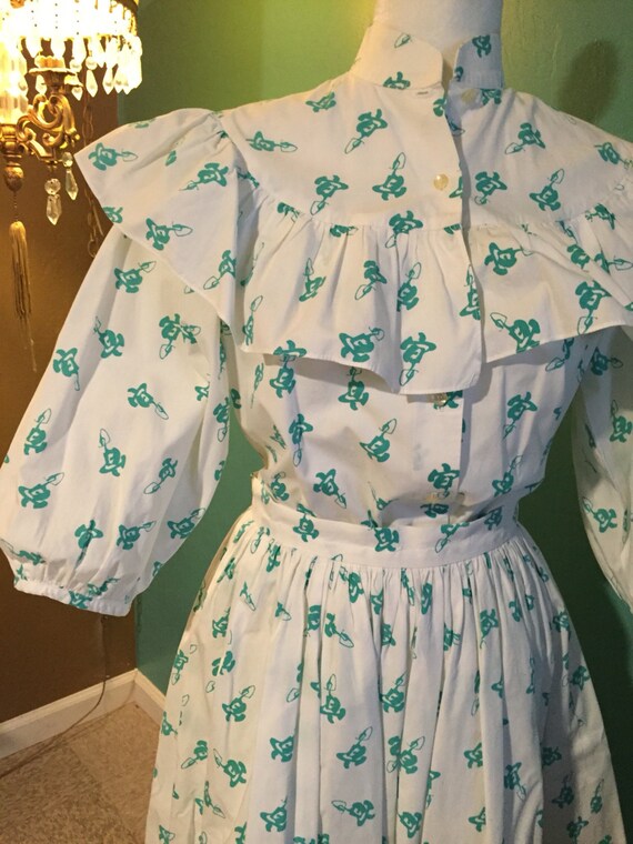Vintage Rockabilly Western 2 Piece Saks Fifth Aven
