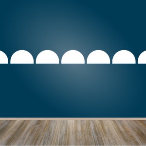 Adesivi murali a forma di capesante, adesivi per la cameretta dei bambini, capesante da parete moderne, adesivi murali a forma di capesante, decorazioni murali a forma di capesante, decorazioni moderne, decorazioni per la cameretta dei bambini