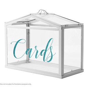 Decalque para cartões, decalque para cartões de casamento, adesivo para placa de casamento, adesivo para cartões de estufa, adesivo para caixa de cartão de casamento, decoração com adesivo para cartões de casamento
